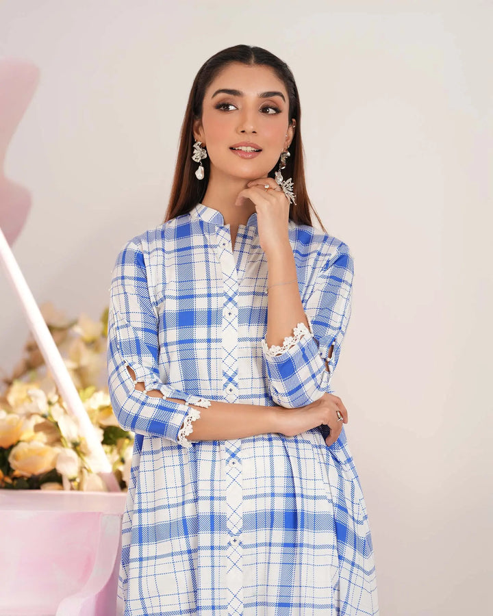 1-Piece Ready-to-Wear Lawn Frock | 17319-IG-LWN Sha Posh Textile