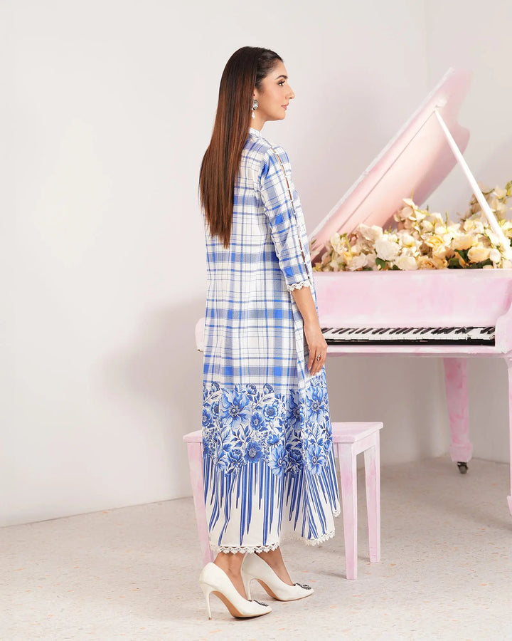 1-Piece Ready-to-Wear Lawn Frock | 17319-IG-LWN Sha Posh Textile