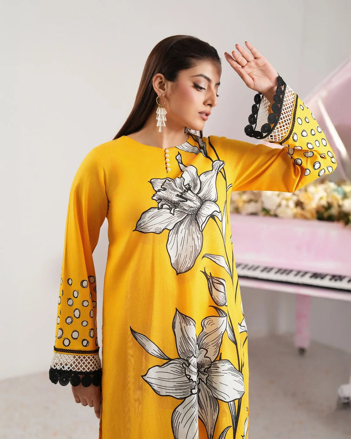 2-Piece Ready-to-Wear Cotton Suit | 17312-IG-CT - Sha Posh Textile