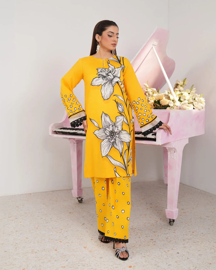 2-Piece Ready-to-Wear Cotton Suit | 17312-IG-CT - Sha Posh Textile