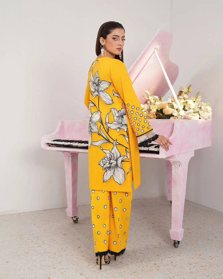 2-Piece Ready-to-Wear Cotton Suit | 17312-IG-CT - Sha Posh Textile