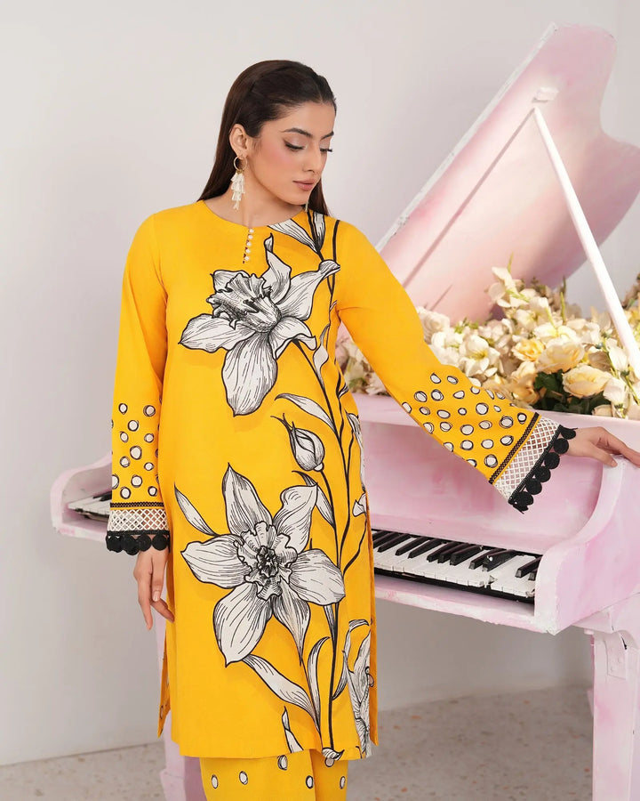 2-Piece Ready-to-Wear Cotton Suit | 17312-IG-CT - Sha Posh Textile