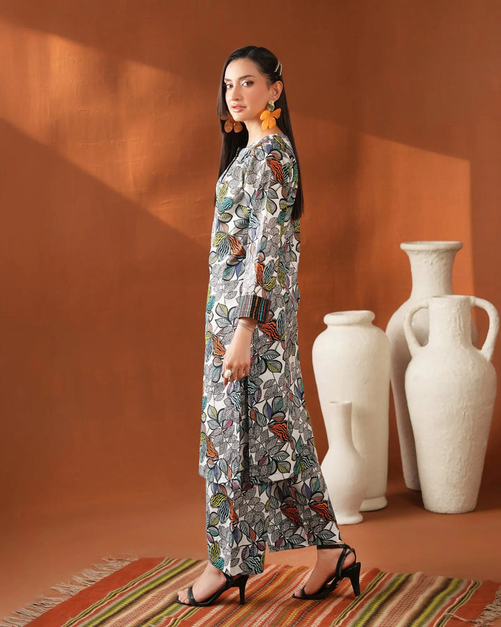 2-Piece Ready-to-Wear Cambric Cotton Suit | 36073-IG-K.CT Sha Posh Textile