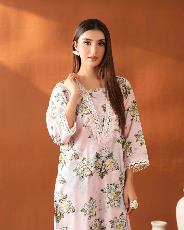 2-Piece Ready-to-Wear Cotton Suit | 17244-IG-CT Sha Posh Textile