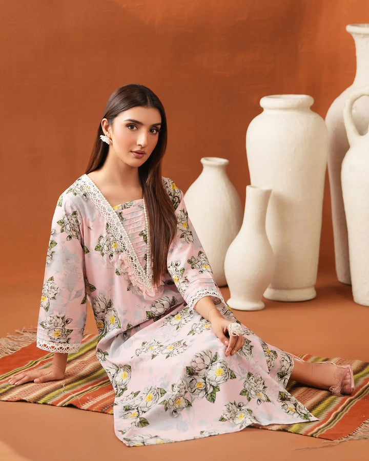 2-Piece Ready-to-Wear Cotton Suit | 17244-IG-CT Sha Posh Textile