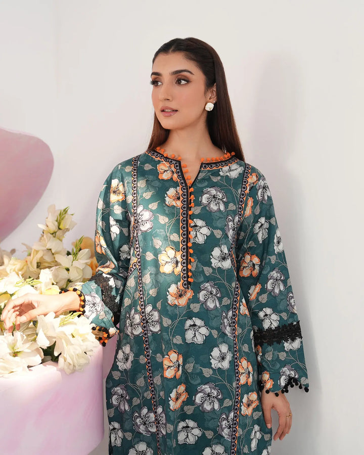 2-Piece Ready-to-Wear Cotton Suit | 17253-IG-CT Sha Posh Textile