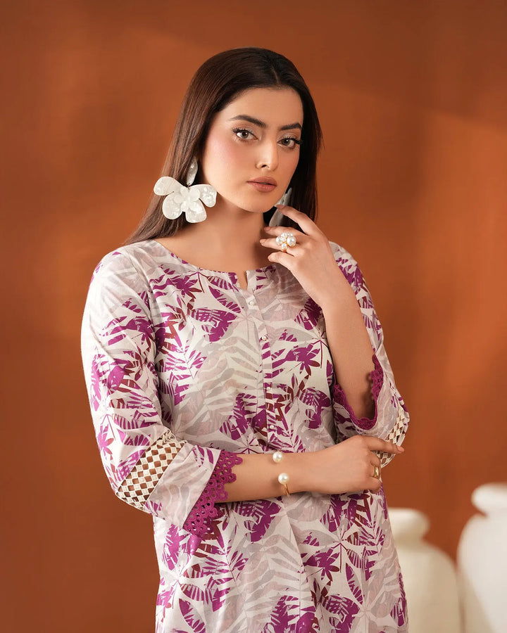 2-Piece Ready-to-Wear Cotton Suit | 17268-IG-CT Sha Posh Textile