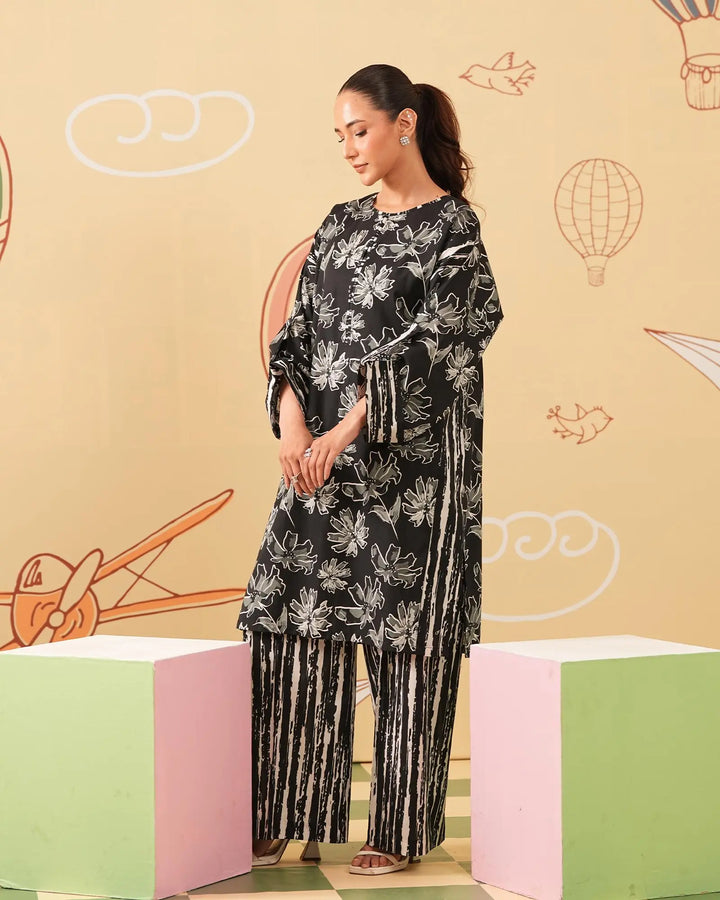2-Piece Ready-to-Wear Cotton Suit | 17279-IG-CT Sha Posh Textile