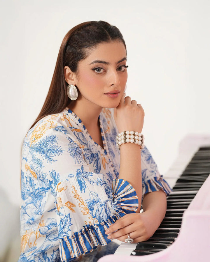 2-Piece Ready-to-Wear Lawn Suit | 17310-IG-LWN Sha Posh Textile