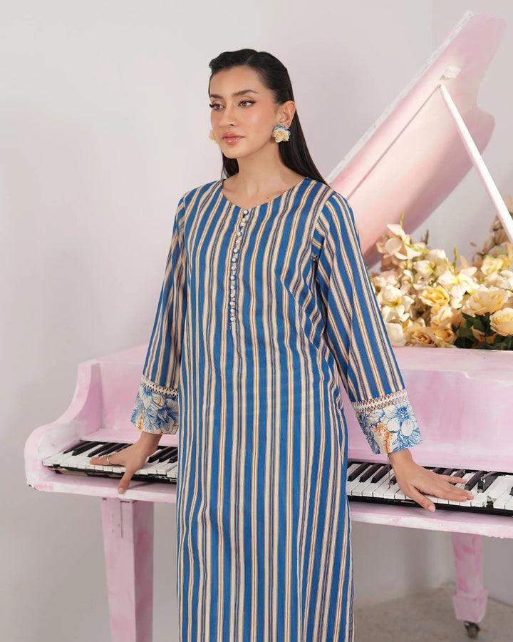 2-Piece Ready-to-Wear Lawn Suit | 17329-IG-LWN Sha Posh Textile