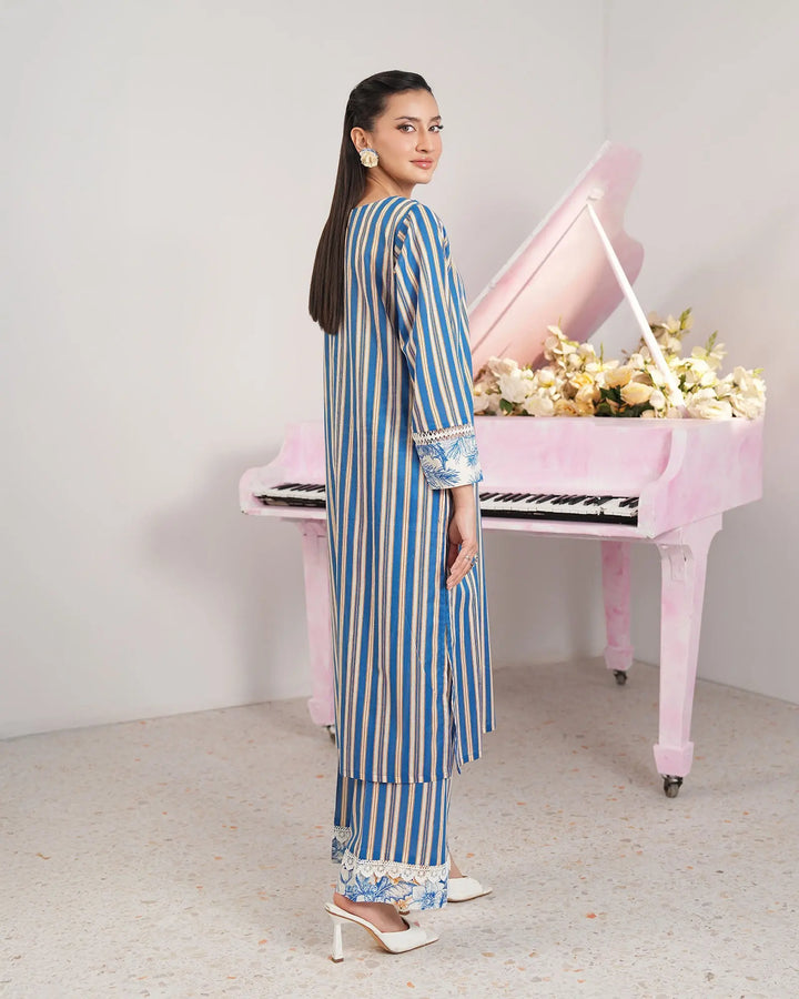 2-Piece Ready-to-Wear Lawn Suit | 17329-IG-LWN Sha Posh Textile