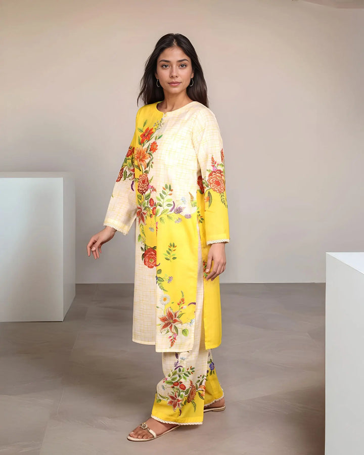 2-Piece Ready-to-Wear Lawn Suit | 17339-IG-LWN Sha Posh Textile
