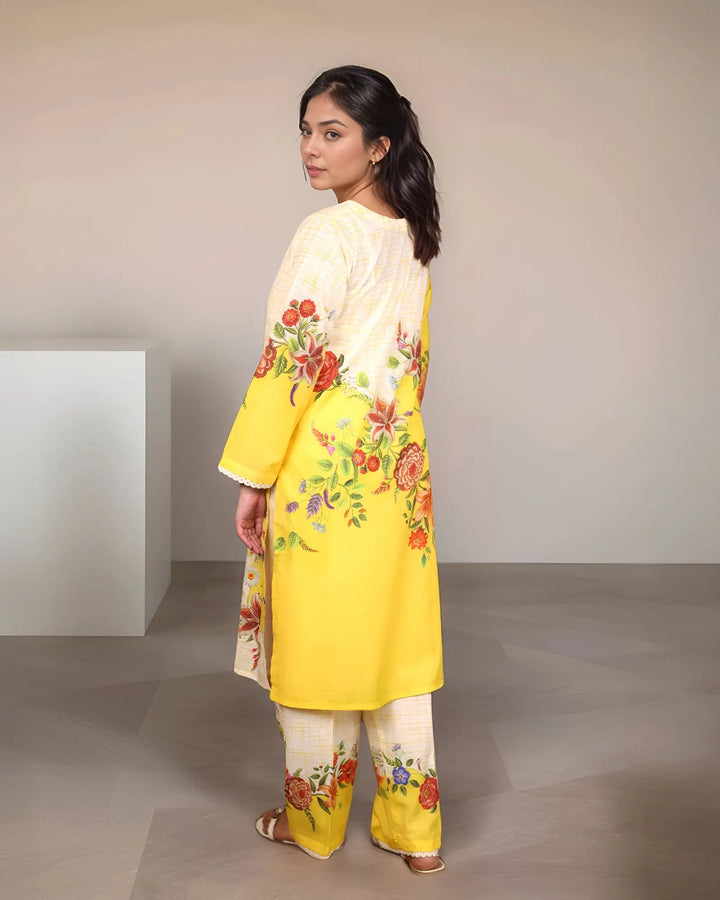 2-Piece Ready-to-Wear Lawn Suit | 17339-IG-LWN Sha Posh Textile