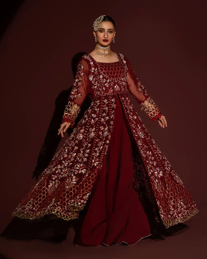 3-Piece Ready-to-Wear Organza Maxi | 421-AR-ORZ - Sha Posh Textile