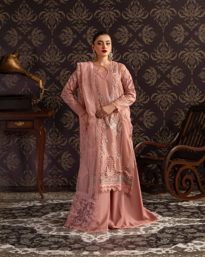 3-Piece Ready-to-Wear Organza Suit | 515-FM-ORZ - Sha Posh Textile