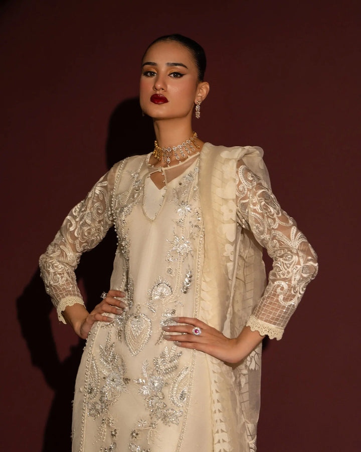 3-Piece Ready-to-Wear Organza Suit | 515-FM-ORZ - Sha Posh Textile