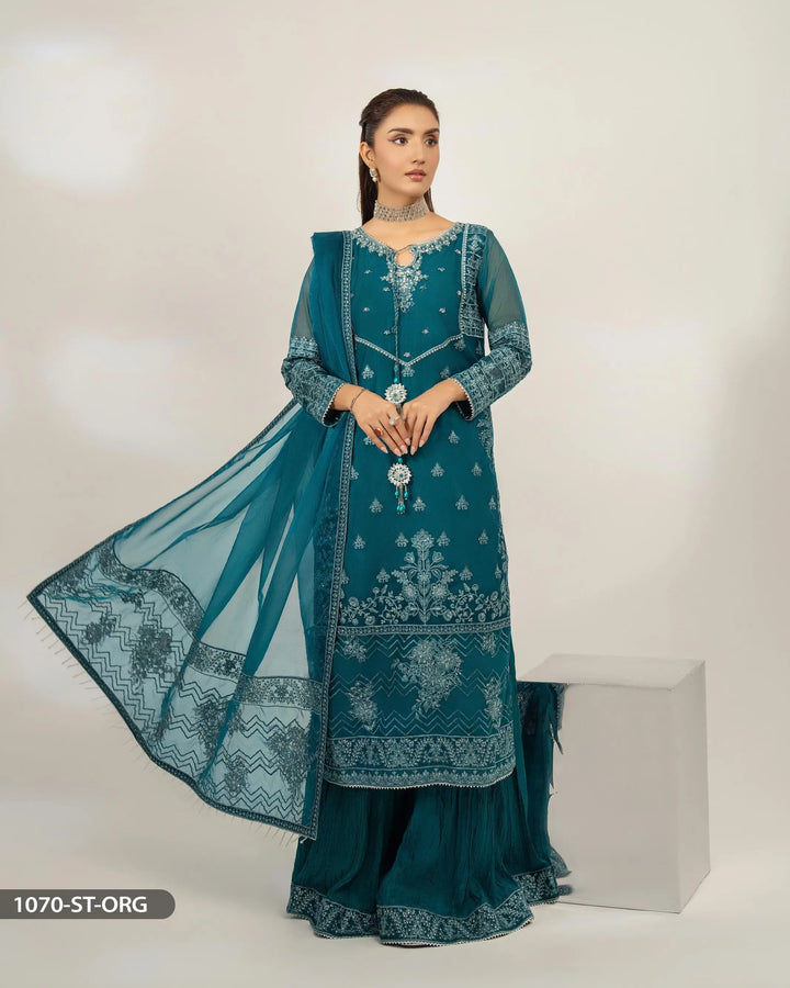 3 Piece Tissue Suit | 1070-ST-TSU - Sha Posh Textile