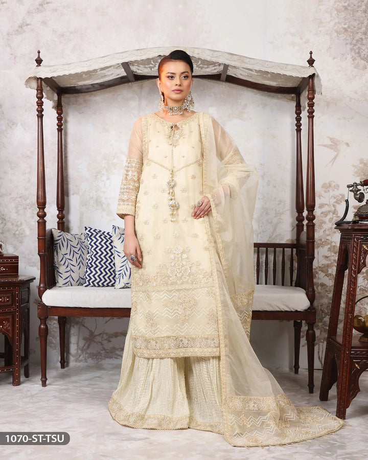 3 Piece Tissue Suit | 1070-ST-TSU - Sha Posh Textile