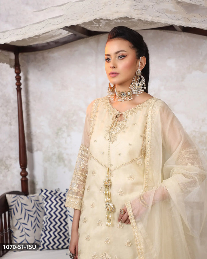 3 Piece Tissue Suit | 1070-ST-TSU - Sha Posh Textile