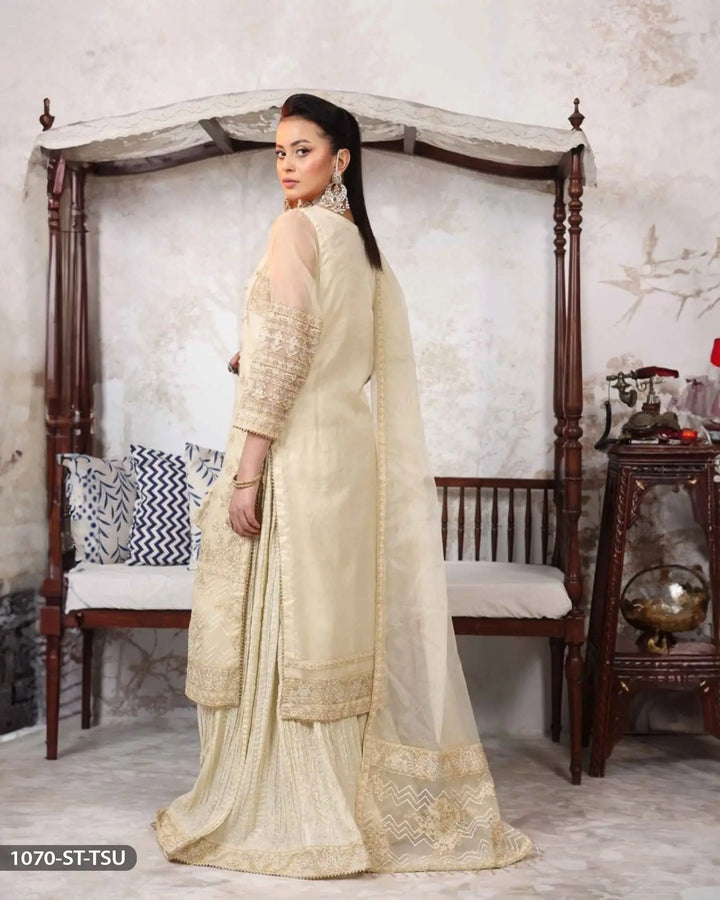 3 Piece Tissue Suit | 1070-ST-TSU - Sha Posh Textile