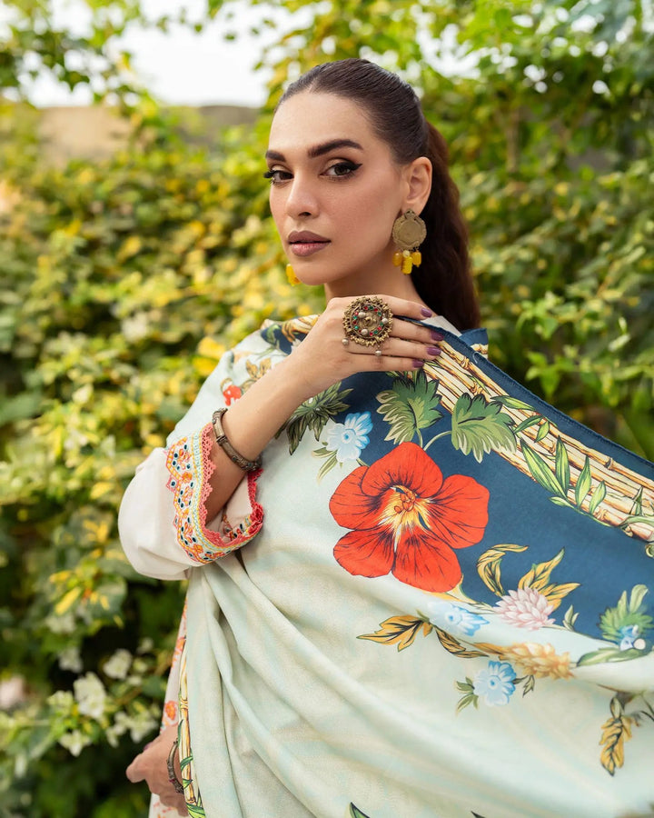 Cross Slub Khaddar 3PC | 16370 Sha Posh Textile