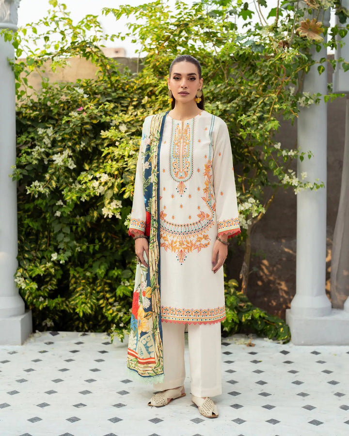 Cross Slub Khaddar 3PC | 16370 Sha Posh Textile