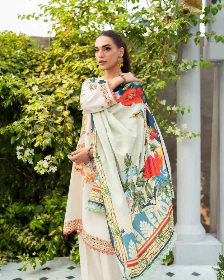 Cross Slub Khaddar 3PC | 16370 Sha Posh Textile