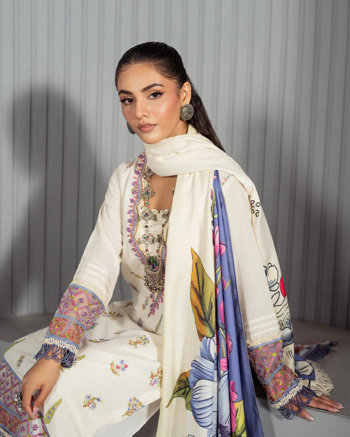 Cross Slub Khaddar 3PC | 16424 Sha Posh Textile