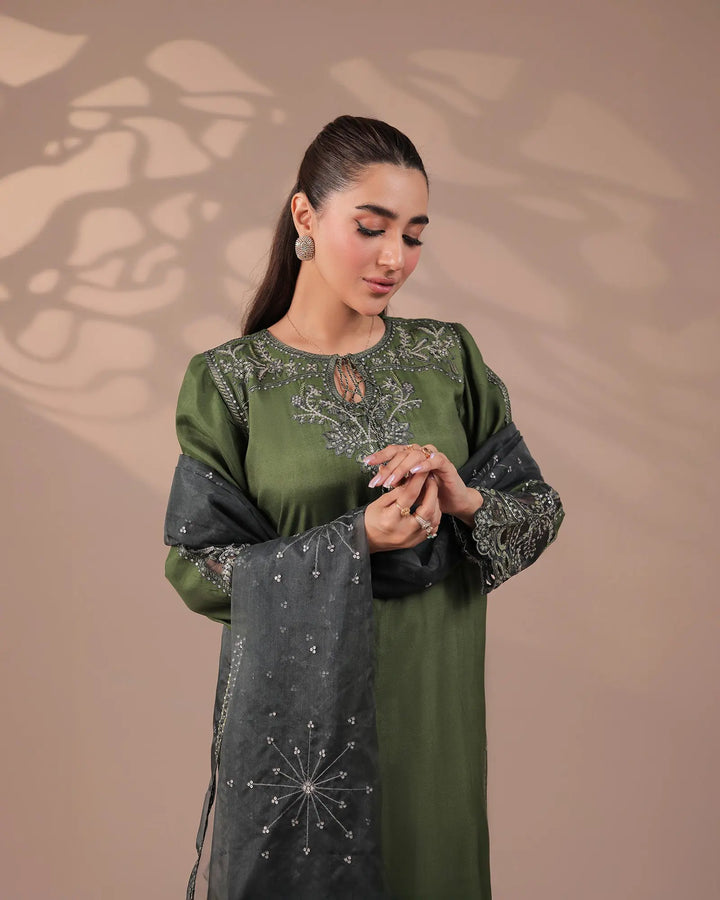 Dull Raw Silk 3PC | 2280 Sha Posh Textile