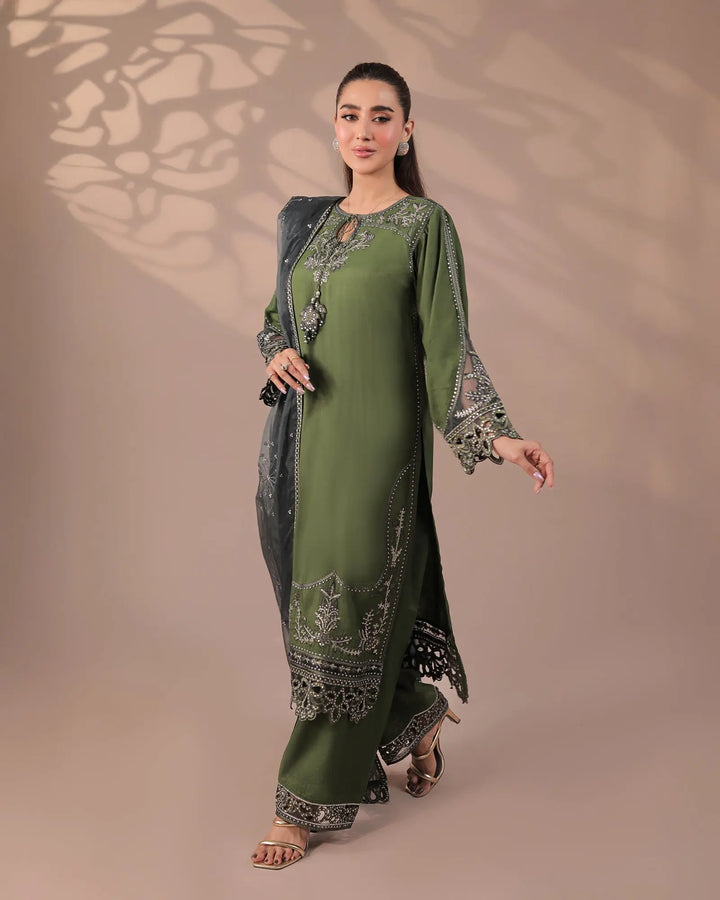 Dull Raw Silk 3PC | 2280 Sha Posh Textile