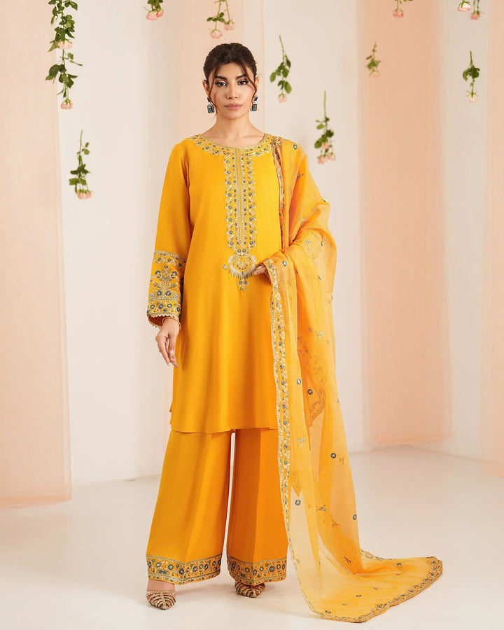 Dull Raw Silk Round Frock | 2266 - Sha Posh Textile
