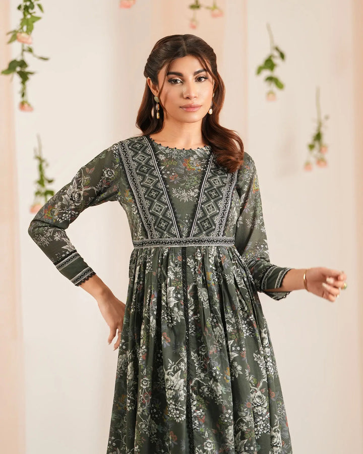 Lawn Maxi | 17393 - Sha Posh Textile