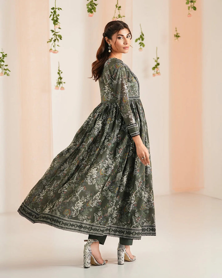 Lawn Maxi | 17393 - Sha Posh Textile