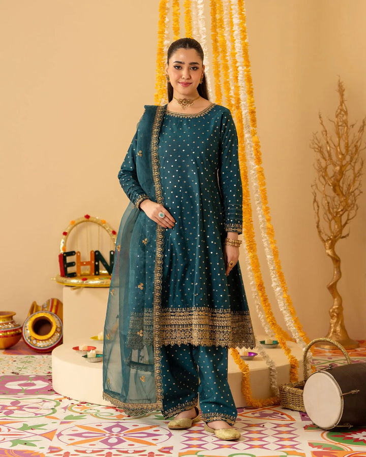 Plain Chambray Bindi Frock | 1310 Sha Posh Textile