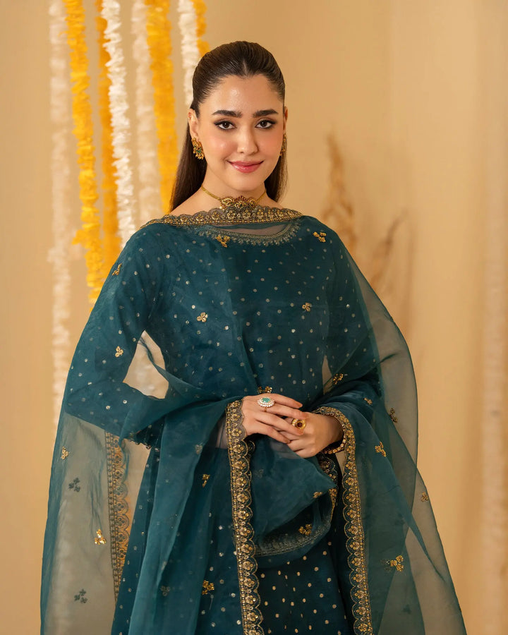 Plain Chambray Bindi Frock | 1310 Sha Posh Textile