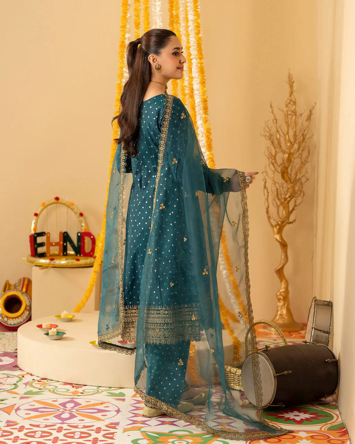 Plain Chambray Bindi Frock | 1310 Sha Posh Textile