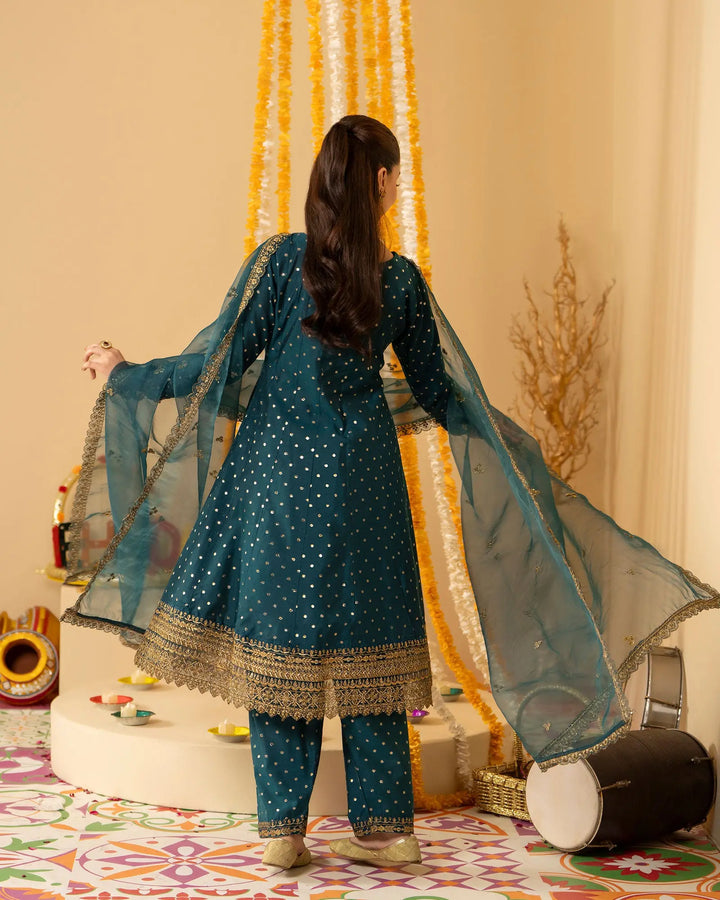 Plain Chambray Bindi Frock | 1310 Sha Posh Textile