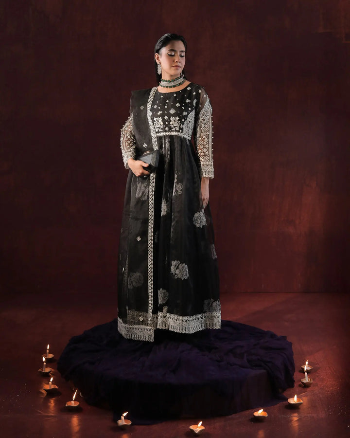 Tissue Frock | 9741 - Sha Posh Textile