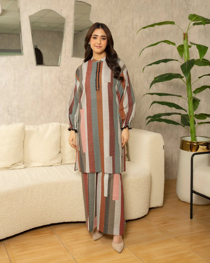 Unstitched Khaddar | UNFF202 Sha Posh Textile