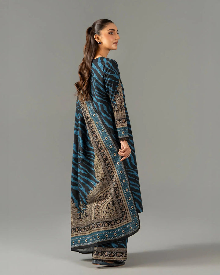 Unstitched Khaddar | UNFF204 Sha Posh Textile