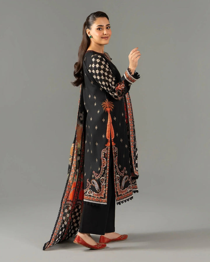 Unstitched Khaddar | UNFF214 Sha Posh Textile