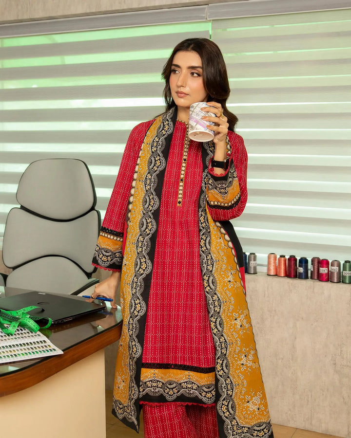 Unstitched Khaddar | UNFF222 Sha Posh Textile