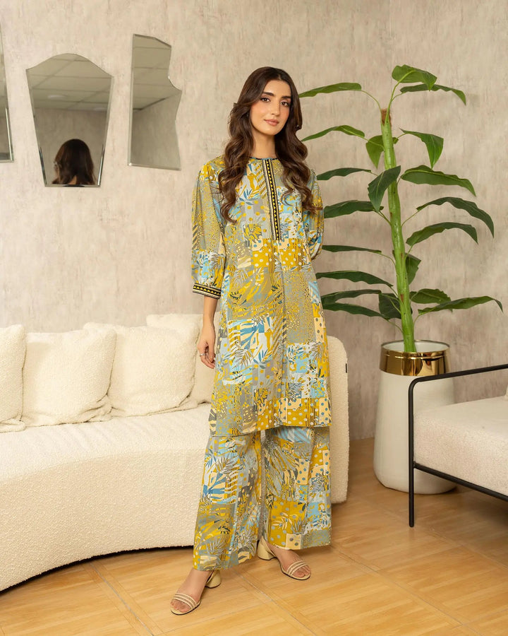Unstitched Khaddar | UNFF224 Sha Posh Textile