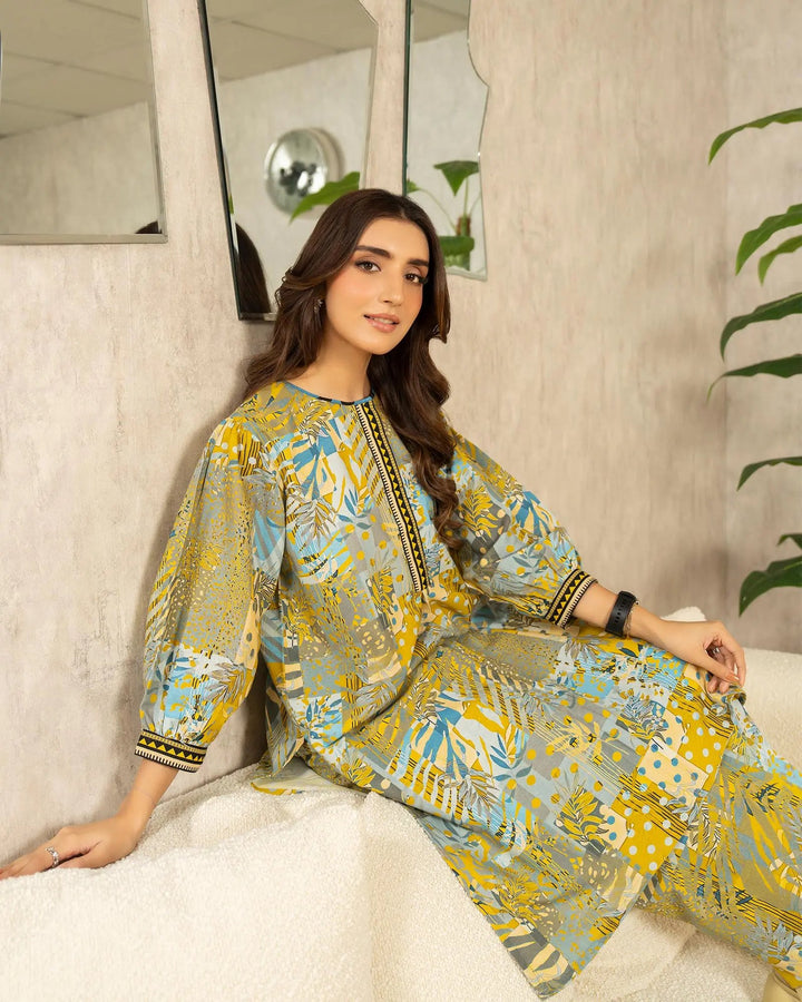 Unstitched Khaddar | UNFF224 Sha Posh Textile