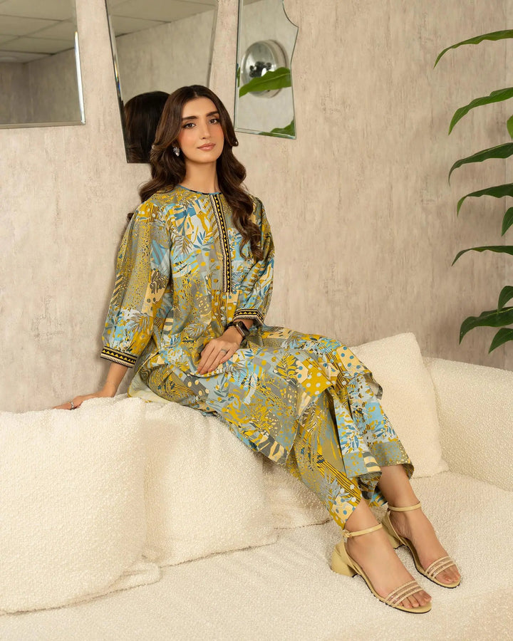 Unstitched Khaddar | UNFF224 Sha Posh Textile