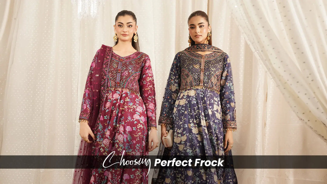 Pakistani wedding frock designs by Shaposh