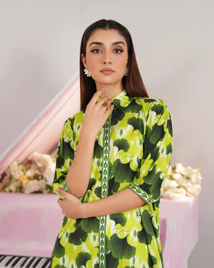 1-Piece Lawn Printed Frock | 17271-IG-LWN Sha Posh Textile