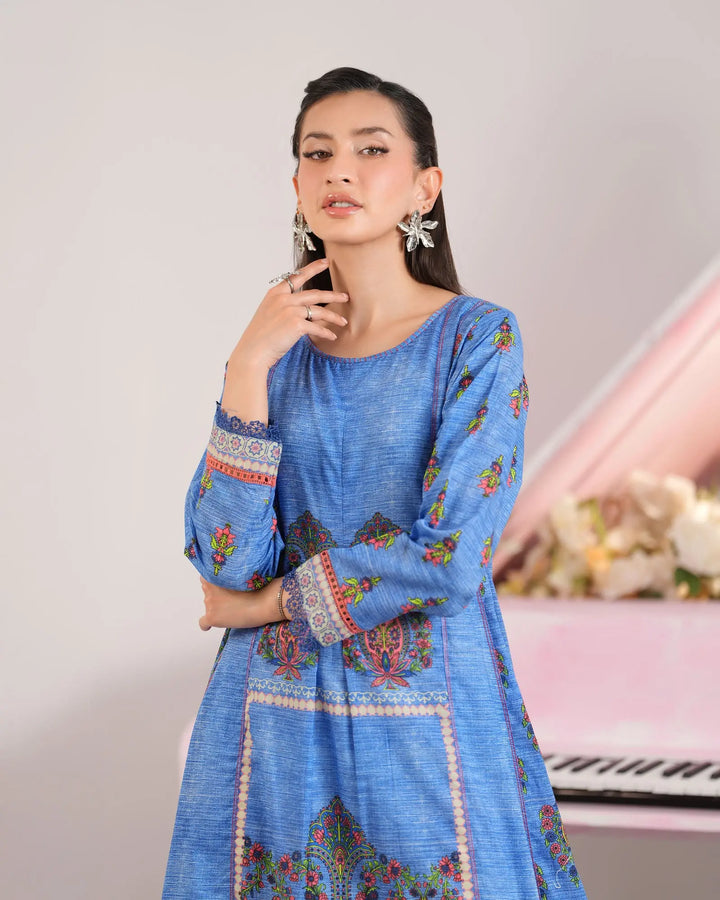 1-Piece Ready-to-Wear Lawn Frock | 17255-IG-LWN Sha Posh Textile