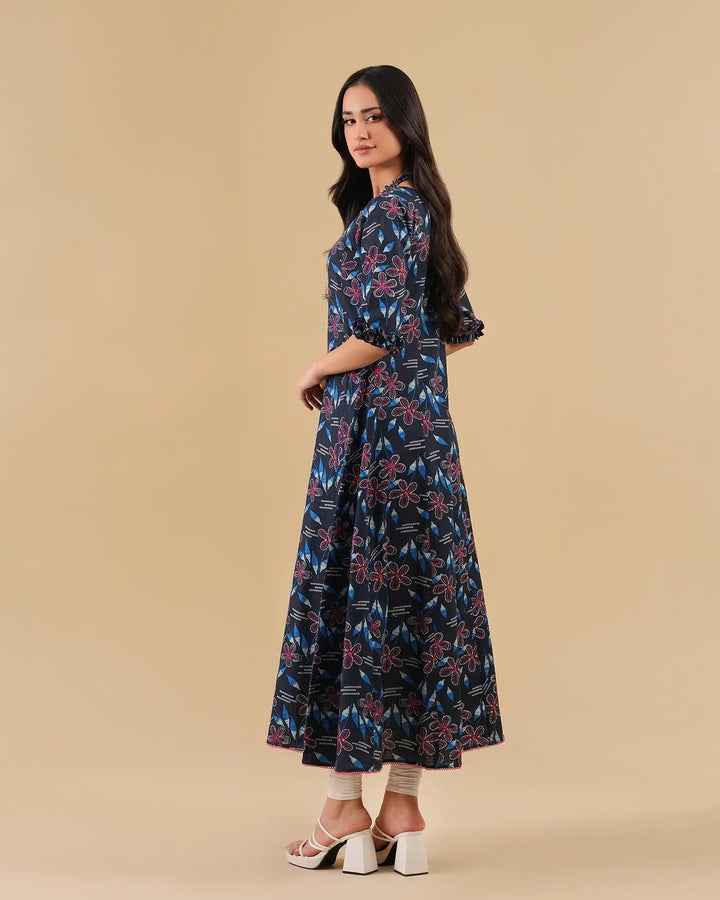 1-Piece Ready-to-Wear Lawn Frock | 17277-IG-LWN Sha Posh Textile