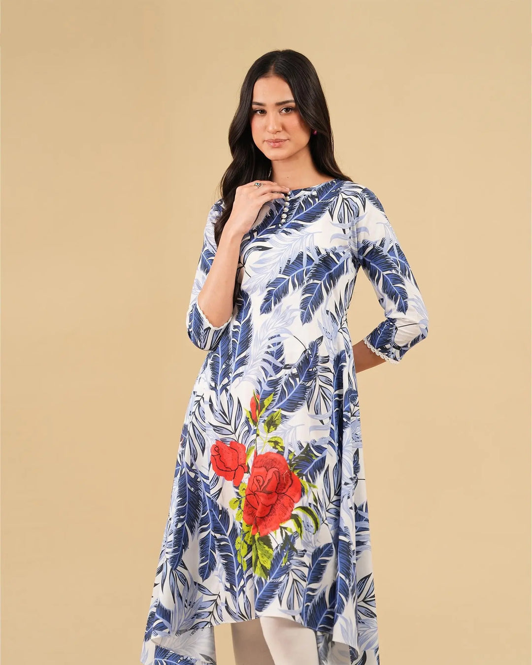 1-Piece Ready-to-Wear Lawn Shirt | 17353-IG-LWN Sha Posh Textile